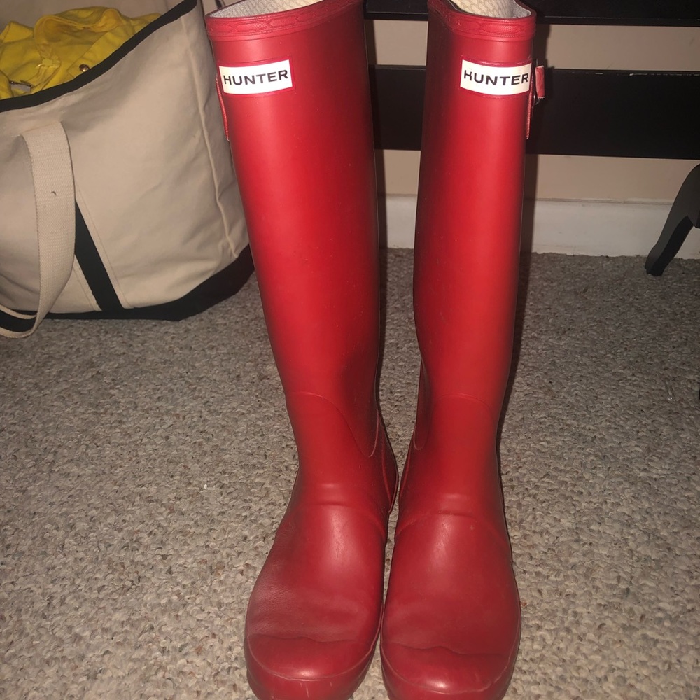 Hunter rain boots